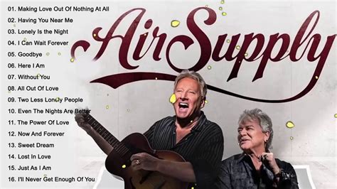 AirSupply Best Songs AirSupply Greatest Hits Full Album OUT - YouTube