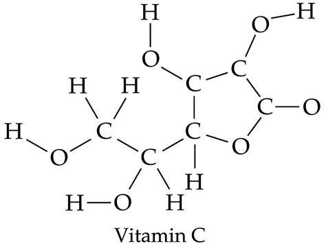 What Is The Formula Of Vitamin C