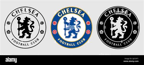 The emblem of Chelsea Football Club. Engraving print Stock Vector Image ...