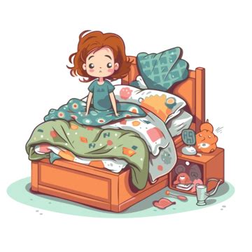 Merapikan Tempat Tidur Gambar PNG | File Vektor Dan PSD | Unduh Gratis ...