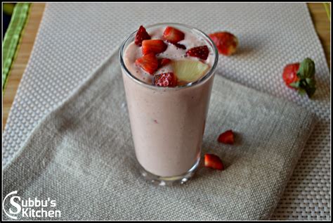 Oats Smoothie - Subbus Kitchen