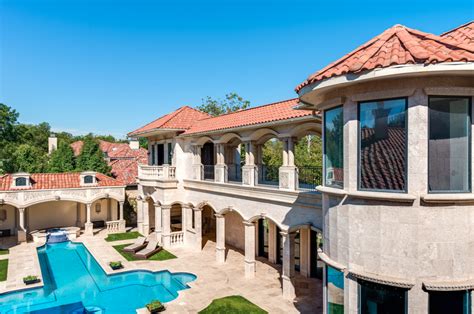 $5.95 Million 10,000 Square Foot Mediterranean Mansion In Dallas, TX ...