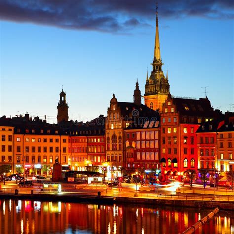 Stockholm stock photo. Image of gamla, skyline, nordic - 55299784