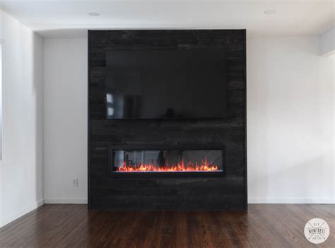 DIY Fireplace & Entertainment Center - DIY Huntress