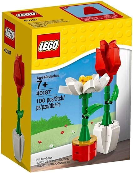 Amazon.com: LEGO Flower Display (40187) 100 Piece Set : Toys & Games