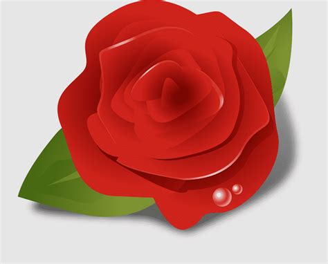 Rose 3d, 3d, rose, rose Border, red Rose, 3d Animation, rose Petal, 3d ...