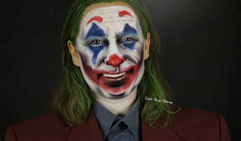 Joaquin Phoenix Joker Makeup - Sarah Magic Makeup