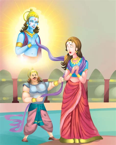 Krishna and Draupadi - Sawan Books