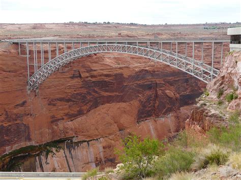 Glen canyon bridge,glen canyon,u s highway 89,colorado river,page ...