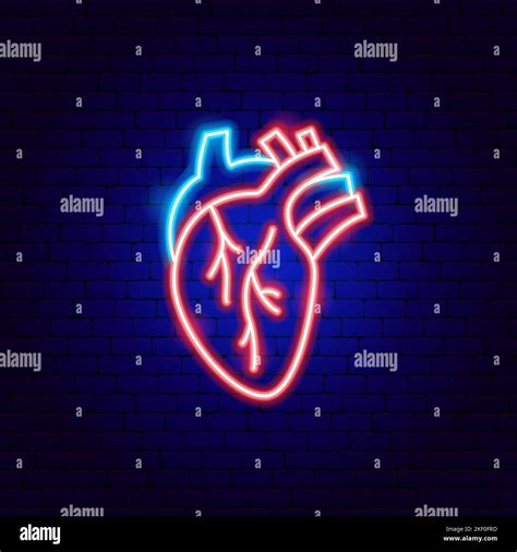 Heart Neon Sign Stock Vector Image & Art - Alamy