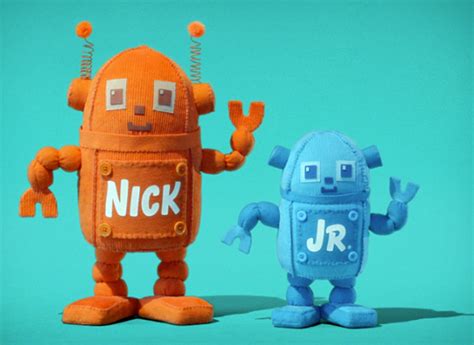 Nick Jr "Huggables" Logo IDs 2008 ( robots) on Behance