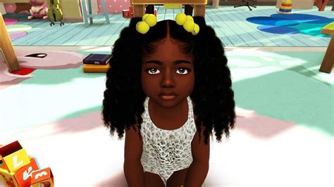 Girl Black Hair Cc Sims 4