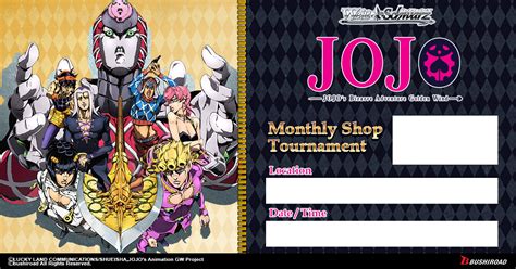 Additional banners for Monthly Shop Tournaments in Media Kit for JoJo's ...