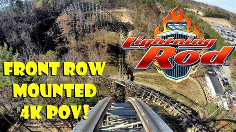 Lightning Rod - Dollywood - FRONT ROW MOUNTED POV IN 4K! - Pigeon Forge ...