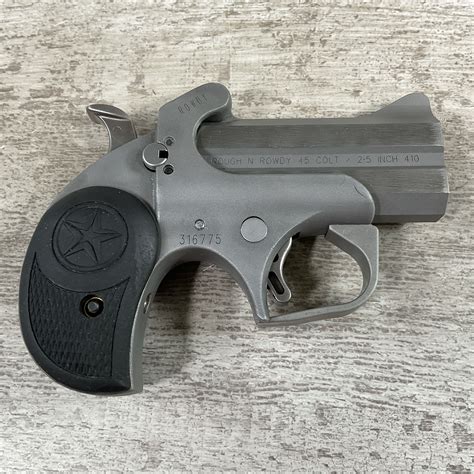 BOND ARMS ROUGH & ROWDY .45/410 DERRINGER 3" BARREL, 2 ROUNDS #3-05021 ...