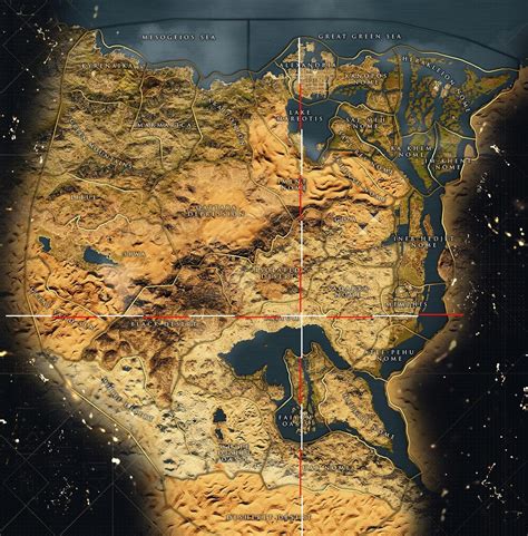 Assassins Creed Origins map size. : r/assassinscreed