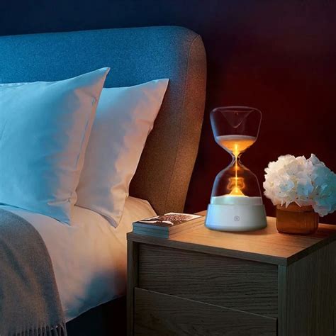 Romantic Colorful Hourglass Timer Night Light Color Changed Bedside ...