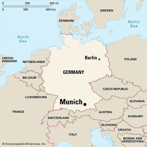 Map Of Munich Germany - Alayne Lisabeth