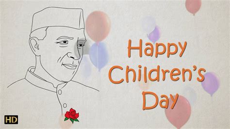 Easy Chacha Nehru Drawing for Kids | Children's Day Special | Kids ...