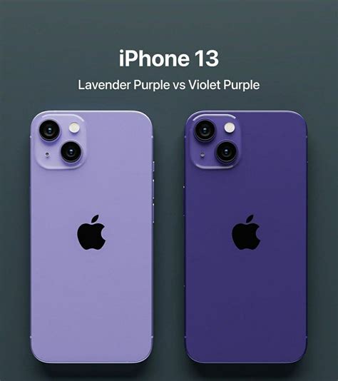 two purple iphones side by side with the same color as each other, and ...