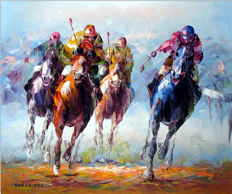 Animal oil painting,Animal Oil Painting, Horse art paintings - Horse 54