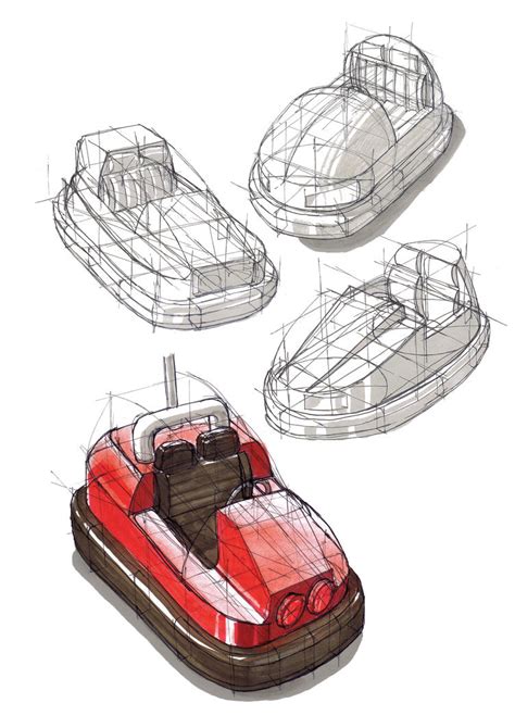 Product Design - Bumper Cars, Dodgem by BATA4 on DeviantArt