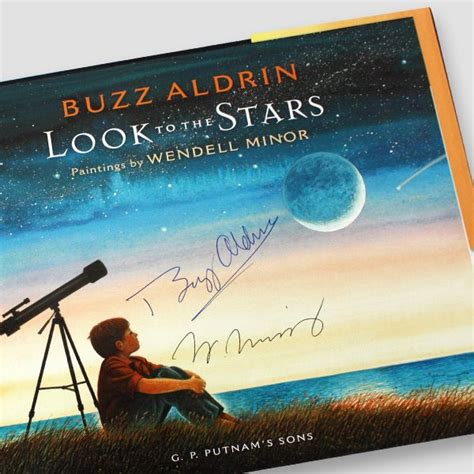 Buzz Aldrin Signed Autobiography ‘Look To The Stars’ – MFM Sports ...