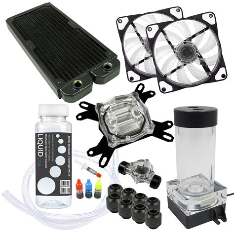 Liquid Cool Vortex One Advanced DIY 240mm Water Cooling Kit - PC240 ...