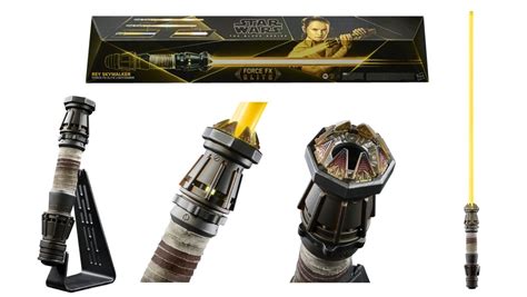 Hasbro Unveils New STAR WARS Black Series Rey Lightsaber - Nerdist