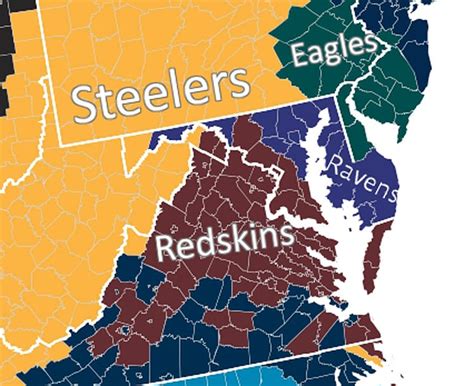 Steeler Nation Map