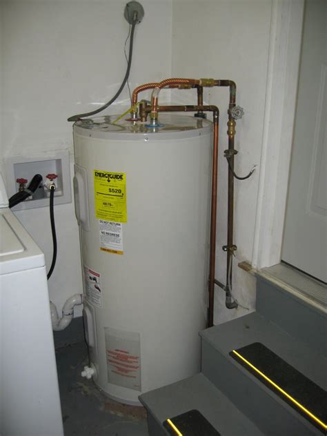 hot water tank installation (drain, insulation, plumber, gas) - House ...