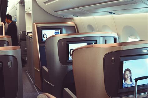 Singapore Airlines Business Class Airbus A350 900