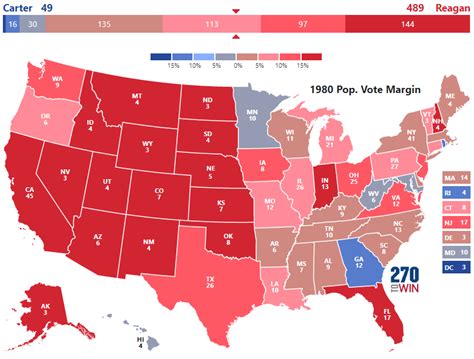 Presidential Election of 1980 - 270toWin