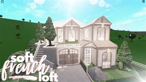 Bloxburg: Soft French Loft | House Build - YouTube | Diy house plans ...