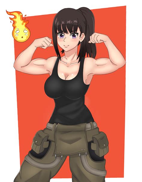 Maki Oze - Fire force by destinoorpg on DeviantArt