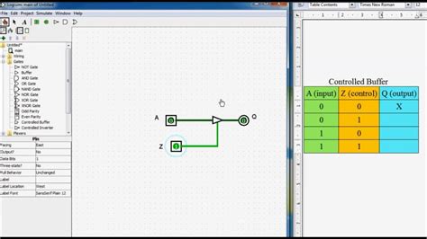 Tri State Buffer Circuit Diagram