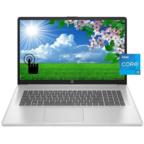 New HP 17 Laptop,17.3" HD Touchscreen Display, Intel Core i5 1335U(Beat ...