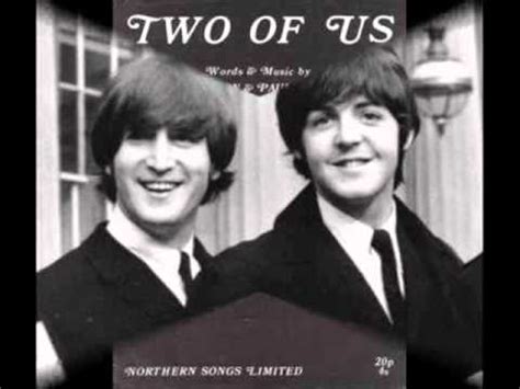 The Beatles - Two of us - Fausto Ramos - YouTube