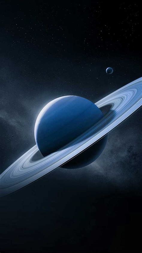 Saturn Wallpaper Discover more Blue, Galaxy, Planet, Saturn, Solar ...