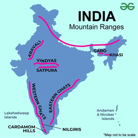 Mountain Ranges Of India India Map India World Map | Porn Sex Picture