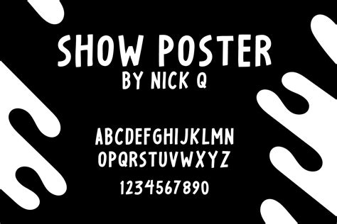 Show Poster Font | Fonts ~ Creative Market