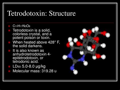 PPT - Tetrodotoxin and Maculotoxin PowerPoint Presentation, free ...