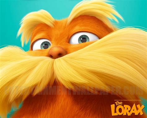 Lorax Funny Movie Wallpaper ~ Cartoon Wallpaper