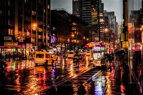 Rainy night in New York City - RALf KaYser photographie