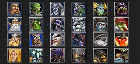 Warcraft III heroes