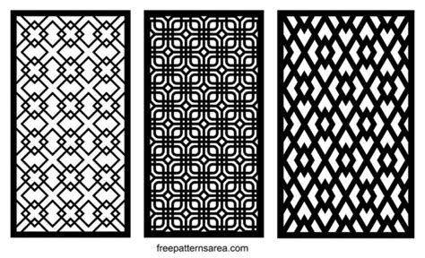 DWG & DXF Pattern Designs for CNC Cutting