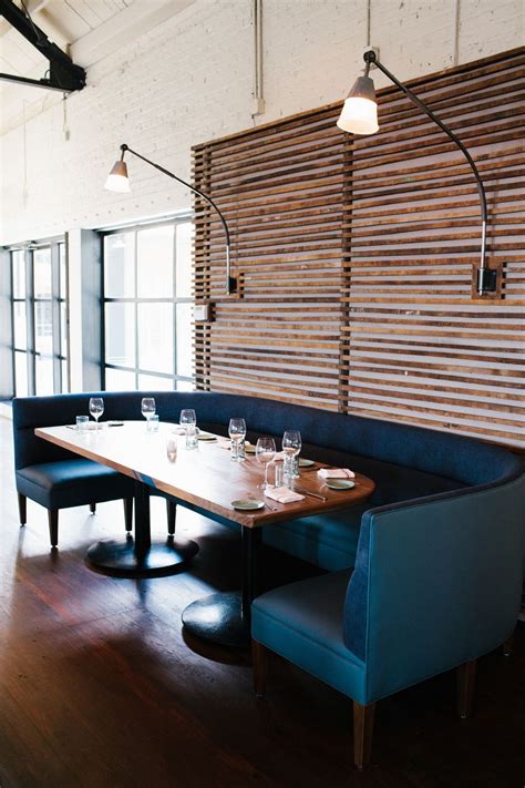 The Optimist | Smith Hanes. restaurant booth seating Restaurant ...