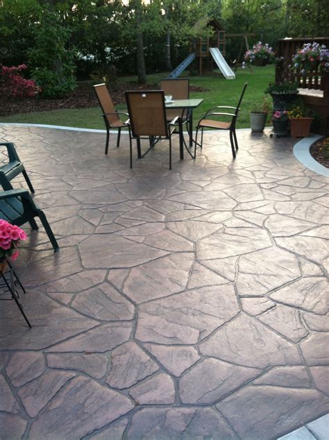 Transform Your Backyard With A Stamped Concrete Patio – DECOOMO