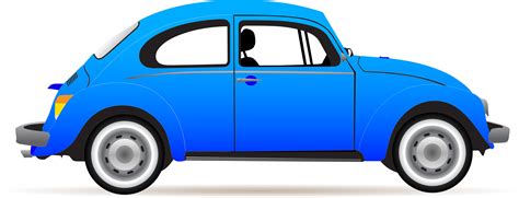 Car Volkswagen Beetle Clip art - Blue Car Cliparts png download - 2182* ...