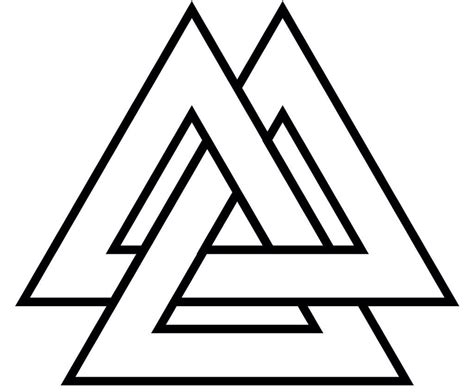 Viking symbols valknut - awardsatila